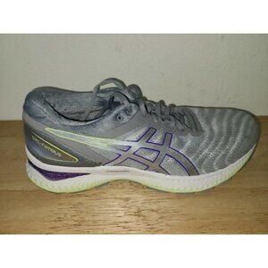 ASICS Gel Nimbus 22 1012A587 FlyteFoam Running Shoes, Women's Size 11 Gray
